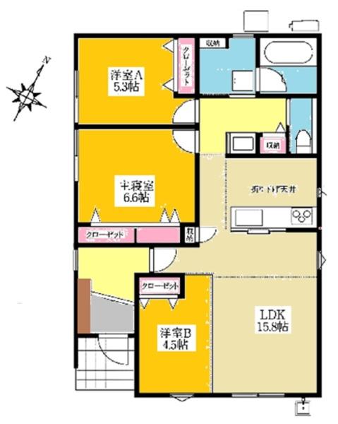 刈谷市今川町新築戸建全4棟4号棟