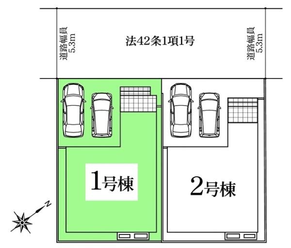 刈谷市野田町新築戸建全2棟1号棟