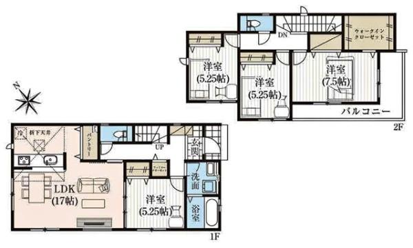 岡崎市矢作町新築戸建全3棟3号棟