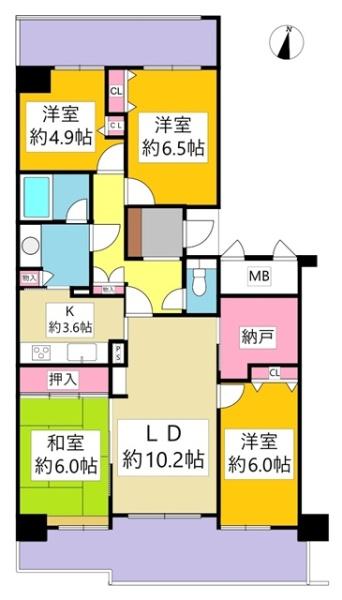 ・コープ野村新安城Ｅ棟