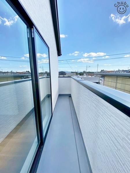 豊田市細谷町新築戸建全6棟5号棟(バルコニー)