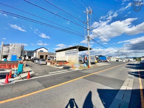 豊田市細谷町新築戸建全6棟5号棟(前面道路含む現地写真)