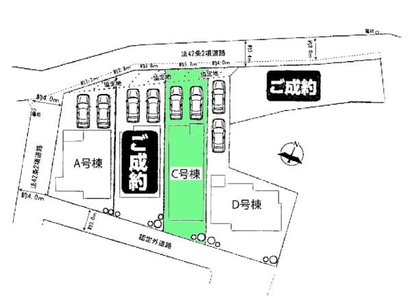 豊明市新栄町新築戸建全5棟C号棟