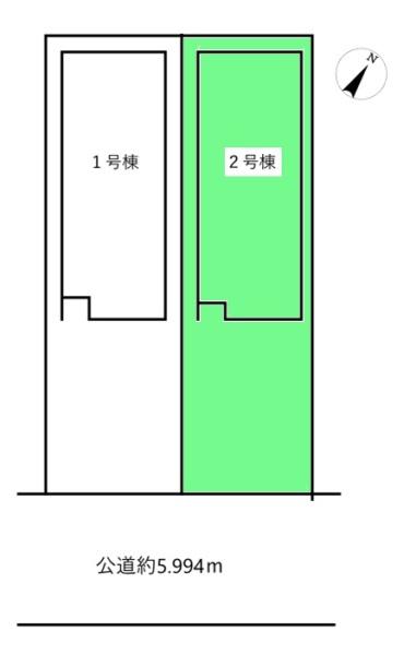 岡崎市中島西町新築戸建全2棟2号棟