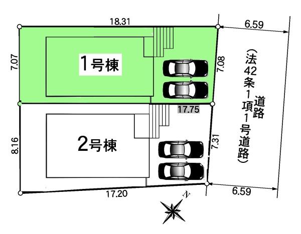 豊田市市木町新築戸建全2棟1号棟