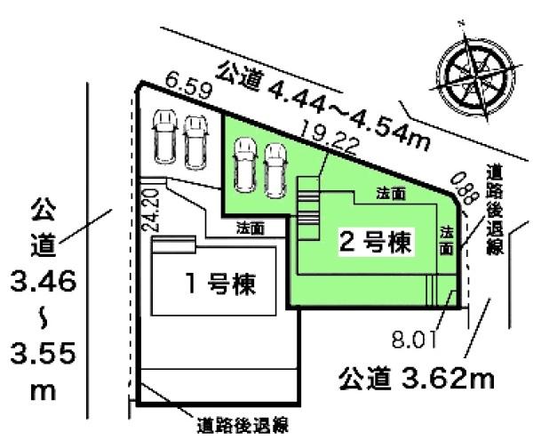 豊明市栄町新築戸建全2棟2号棟