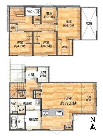 岡崎市寿町新築戸建全1棟A号棟