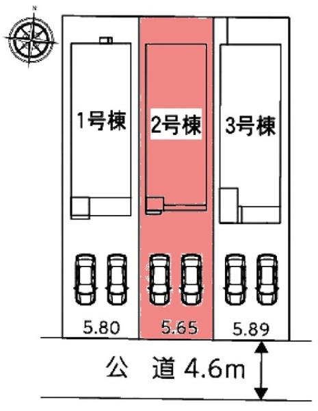 豊田市永覚新町新築戸建全3棟2号棟