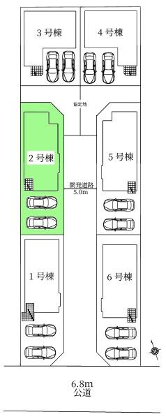 豊田市細谷町新築戸建全6棟2号棟