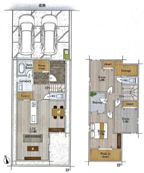 安城市小川町新築戸建全2棟2号地