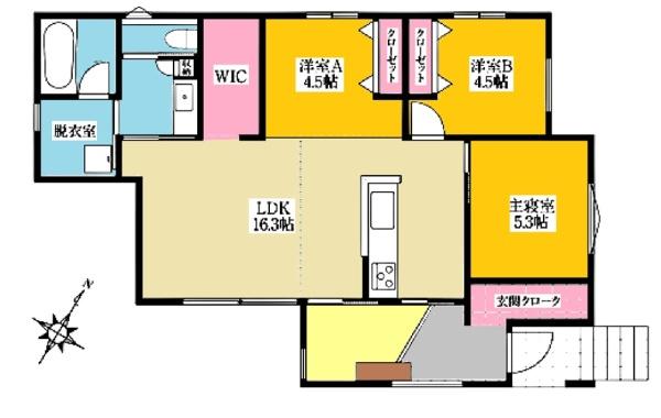 刈谷市今川町新築戸建全4棟3号棟