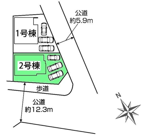 豊田市高上2丁目新築戸建全2棟2号棟
