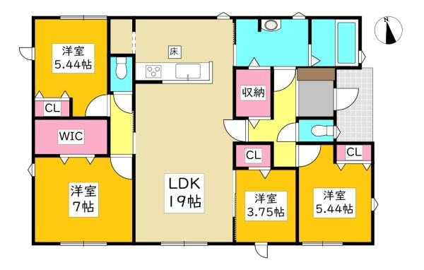 刈谷市小垣江町新築戸建全2棟2号棟