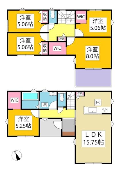 岡崎市下和田町新築戸建全3棟1号棟