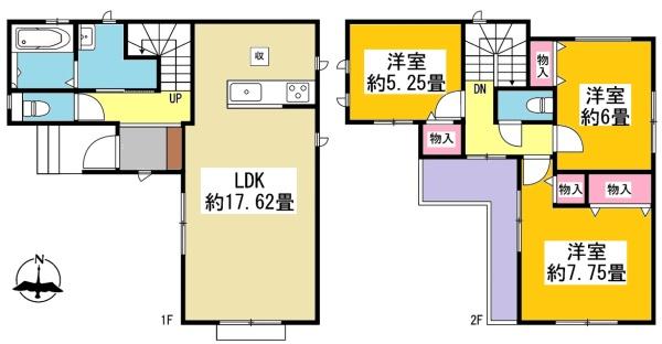 知立市昭和5丁目新築戸建全2棟A号棟