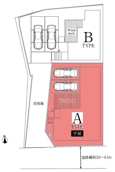 岡崎市稲熊町四丁目分譲戸建全2棟A棟