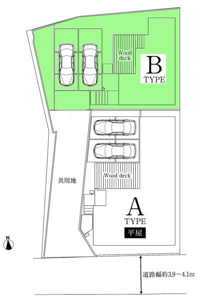 岡崎市稲熊町四丁目分譲戸建全2棟B棟