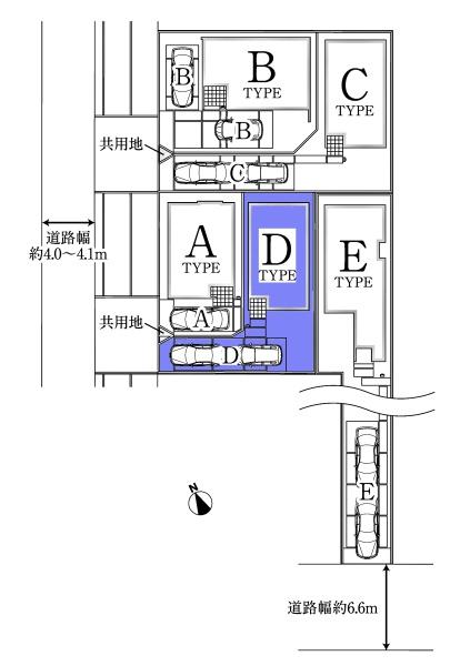 岡崎市舳越町分譲戸建全5棟D棟