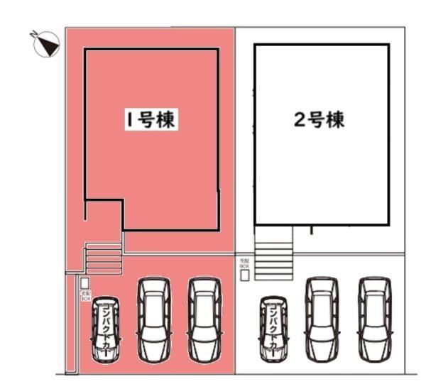 豊田市朝日町分譲戸建全2棟1号棟