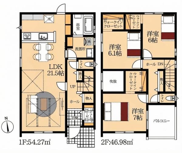 蒲郡市豊岡町新築戸建全2棟1号棟