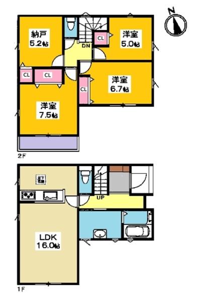 豊橋市松井町新築戸建全6棟3号棟