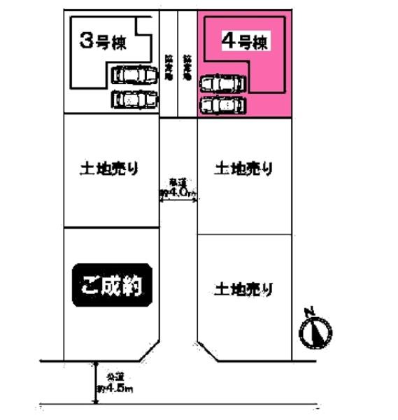 豊橋市松井町新築戸建全6棟4号棟