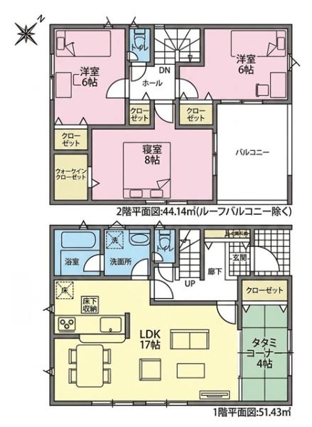 安城市二本木新町新築戸建全2棟1号棟