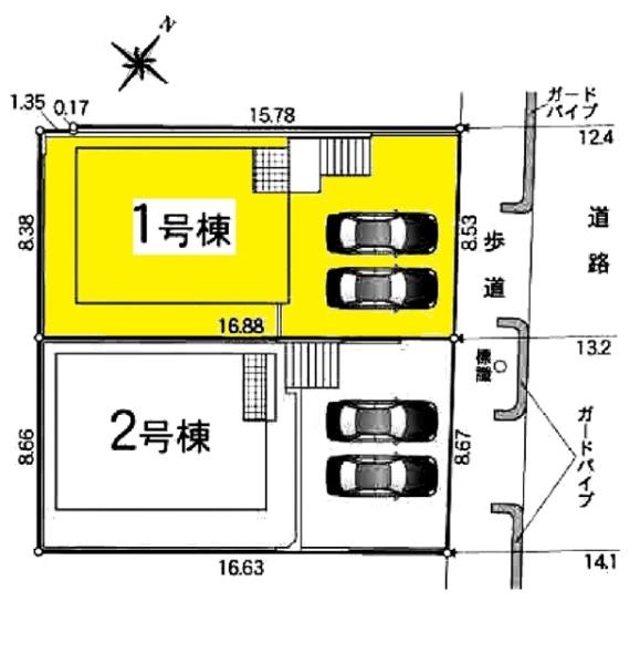 安城市二本木新町新築戸建全2棟1号棟