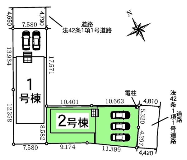 安城市東端町新築戸建全2棟2号棟