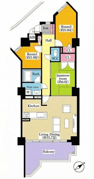 サンシティ上豊田駅南弐番館