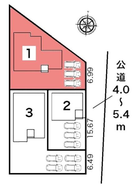豊川市御津町新築戸建全3棟1号棟