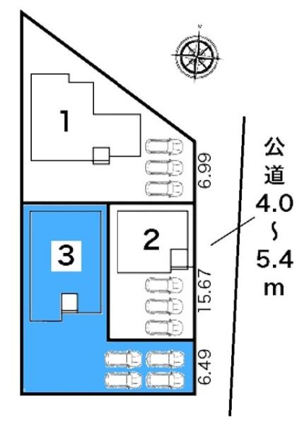 豊川市御津町新築戸建全3棟3号棟
