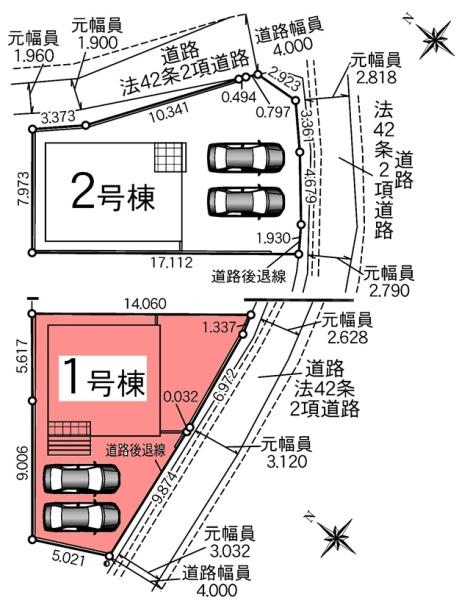 岡崎市上地町新築戸建全2棟1号棟