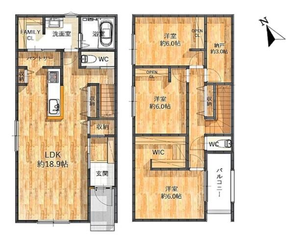 岡崎市森越町新築戸建全1棟