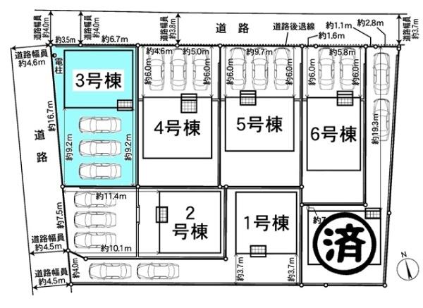 みよし市福田町新築戸建全7棟3号棟