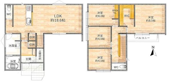 岡崎市伊賀町新築戸建全1棟