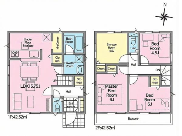 岡崎市上地町新築戸建全2棟2号棟