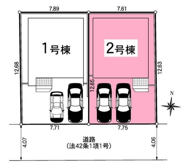 岡崎市上地町新築戸建全2棟2号棟