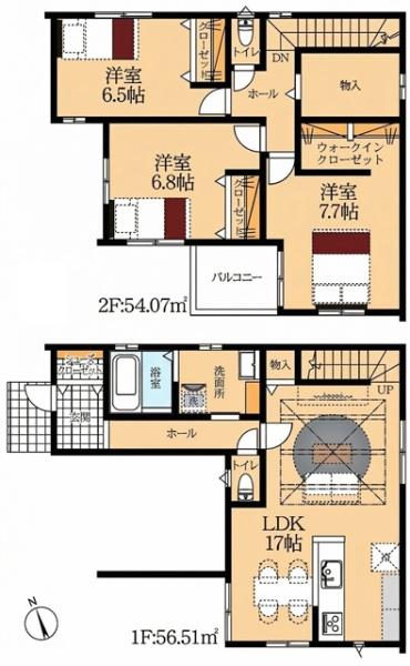 蒲郡市緑町新築戸建全1棟