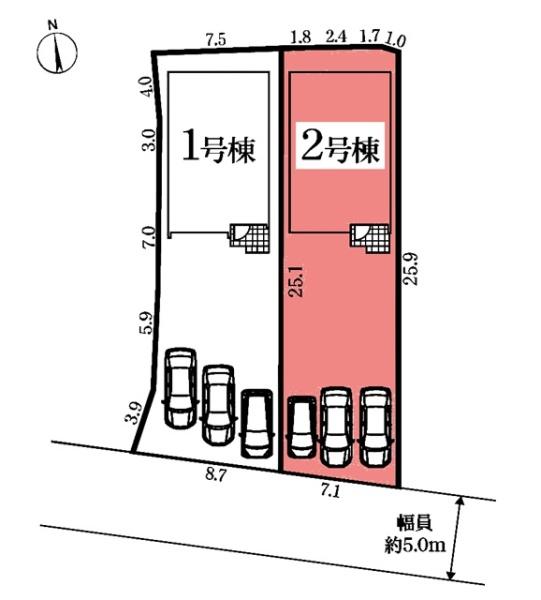 蒲郡市豊岡町新築戸建全2棟2号棟