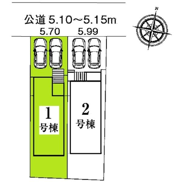 刈谷市泉田町新築戸建全2棟1号棟