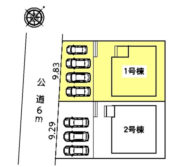 豊川市赤坂町新築戸建全2棟1号棟