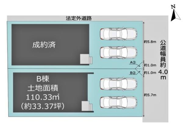 幸田町芦谷新築戸建全2棟A棟