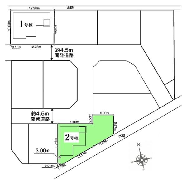 岡崎市中島町新築戸建全2棟2号棟