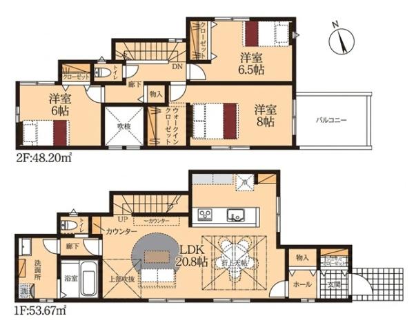 安城市東町新築戸建全2棟2号棟