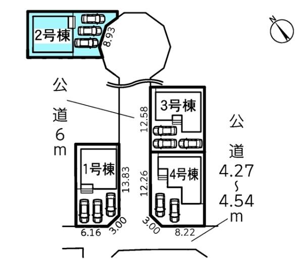 刈谷市井ケ谷町新築戸建全4棟2号棟