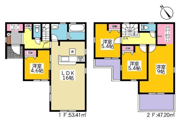 刈谷市井ケ谷町新築戸建全4棟4号棟