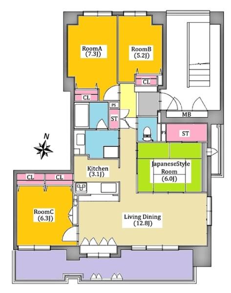 コープ野村新安城南弐番館