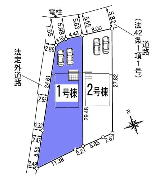 岡崎市細川町新築戸建全2棟1号棟