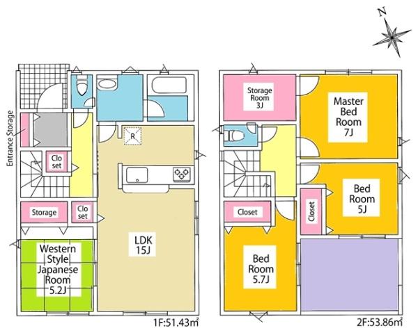 岡崎市細川町新築戸建全2棟2号棟